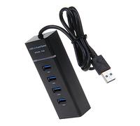 PartyKindom 1pezzi Hub USB Portatile Adattatore Multiporta per Espansione Dati Porte USB Compatibili Laptop e Telefono Leggero e Compatto per Trasporto Facile