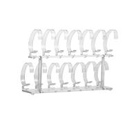 PartyKindom 1pezzi Supporto Orologi Trasparente Rimovibile in Acrilico Sturdy Per Esposizione Gioielli e Orologi Uomo Stand Display Elegante e Durevole Per Vetrine e Uso Quotidiano