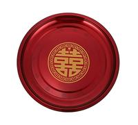 PartyKindom 1pezzi Vassoio Per Matrimonio Inossidabile Per e Snack Per e Cerimonie Design Vintage e Resistente