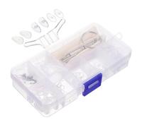 PartyKindom 1set Cuscinetti Nasali Per Occhiali Antiscivolo Confezione Da Comfort e Supporto Per Naso Accessori Per Occhiali Morbidi e Resistenti