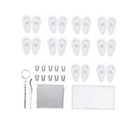 PartyKindom 1set Naselli Per Occhiali Cacciavite Multifunzionale Accessori Riparazione Eyewear Pratici e Facili Da Installare