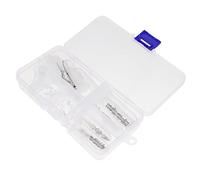 PartyKindom 1set Strumenti Professionali Per Riparazione Occhiali Con Naselli e Viti Kit Completo Per Riparazioni Di Occhiali e Orologi Accessori Pratici Per Uso Domestico e Negozio Per Amici