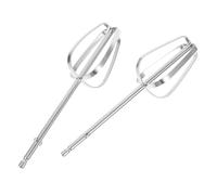 PartyKindom 2 pezzi Acciaio Inossidabile per Sbattitore Elettrico Accessori per Mixer Manuale per Montare Uova e Sostituzione Facile e Duratura per Cucina