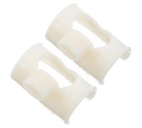 PartyKindom 2 Pezzi Bocchino flauto che soffia l'aiutante fornitura di flauto pratica del flauto Aiuto flauto soffiatore flauto Strumento a legno ausilio per il colpo di flauto plastica Beige