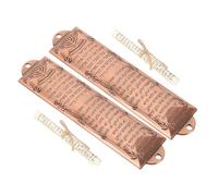 PartyKindom 2 Pezzi Cancello Sacro Rotolo Decorazione per La Casa Decorazione Vintage Benedizione Ebraica Mezuzah Mezuzah Tradizionale Auto Mezuzah Decorazione per La Casa Mezuzah Cattolica