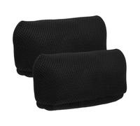 PartyKindom 2 pezzi Copertura Imbottita Antiscivolo per Maniglie Stampelle Traspiranti Accessori Comodi per Stampelle Singole e Doppie per Anziani e Disabili