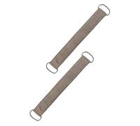 PartyKindom 2 pezzi Esfoliante per La Schiena con Manici Antiscivolo Cintura Doccia Lunga per Rimuovere Morta Adatta Bagno e Viaggio Pulizia Profonda e Idratazione