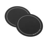 PartyKindom 2 pezzi Patch Cassa Batteria Autoadesivo Protezione per Facile da Installare e Resistente Accessorio per Strumenti Percussivi Compatibile con Vari Batteria