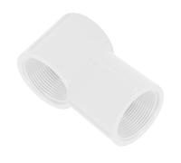 PartyKindom 2 Pezzi Raccordo PVC Filettato Connettore per Resistente e Facile da Installare per Impianti Idrici Duraturi