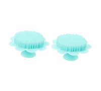 PartyKindom 2 Pz Spazzola per shampoo in silicone spazzola per il bagnetto massaggiatore per bambini massaggiatore cuoio capelluto pennello da massaggio spazzola per la pulizia