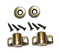 PartyKindom 2 set Chiusure Magnetiche per Porte Fermaporte Eleganti e Compatti per Armadi e Domestici Resistente e Silenzioso