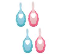 PartyKindom 2 Set Di Spazzolini Da Denti Comodi Portatili Per Bambini Da Viaggio Morbidi Per Uso Quotidiano Per Bambini 2 Pezzi*2
