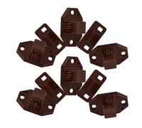 PartyKindom 20 pezzi Chiusure Sfera in Plastica per Porte Interne Armadi Mobili Resistente e Facile da Installare Fermaporte Compatto per Sportelli