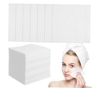PartyKindom 200 Pezzi panno struccante scopo panno per la rimozione del trucco assorbimento tagli forniture per la cura della ferita non tessuto Forniture di pronto soccorso bianca