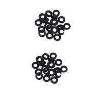 PartyKindom 20paia Rivestimenti Antiscivolo Silicone Per Stanghette Occhiali Confezione Da Comfort e Stabilità Per Tutti Tipi Di Occhiali Nero