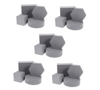 PartyKindom 20pezzi Accessori Fotografici Geometrici Schiuma Per Gioielli e Cosmetici Fondale Creativo Per Scatti Di Bellezza e Stile Compatte e Portatili Per Negozi Di Trucco
