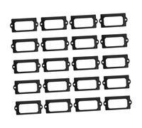 PartyKindom 20pezzi Porta Targhette Da Visita in Ferro Battuto Organizzatore Per Scrivania Cassetti e Schedari Design Vintage Per Uffici e Reception