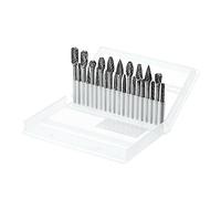 PartyKindom 20pezzi Punte Rotanti in Carburo Di Tungsteno Da Punte Per Fustelle Per Lavorazione Di Metalli e Non Metalli Kit Per Rotanti