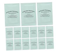 PartyKindom 20pezzi Salviette Oleose Post Epilazione Per Pulizia Struccante Per Residui Di Cera Trattamento Dopo La Depilazione Cura Grasso Dischetti Detergenti Per Uso Versatile Sul Corpo