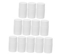 PartyKindom 24 Pezzi Contenitori Per Medicinali in Hdpe 20 Ml Coperchio Ermetico, Organizzatori Di Pillole Portatili Per Imballaggi Farmaceutici e Cosmetici, Flaconi Resistenti Per Uso Viaggio