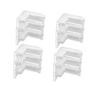 PartyKindom 24pezzi Paraspigoli Trasparenti Per Ragazzo Ragazza Adesivi Antiurto Per Tavoli e Mobili Facile Installazione Senza Forature Sicurezza Casa Ragazzo Ragazza e Protezione Mobili