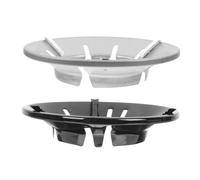 PartyKindom 2pezzi Anello Di Supporto Per Cucina a Gas Anello Wok Antivento Supporto Per Bruciatore Wok Adatto Per Cottura Domestica Aperto