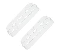 PartyKindom 2pezzi Contenitore Per Uova Da Frigorifero Organizer Per Frigorifero Celle Per Conservare Uova Fresche Evitare Schiacciamento o Rottura