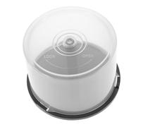 PartyKindom 2pezzi Contenitore Vuoto Per Dvd in Plastica Porta Cd e Dvd Design Semplice Per Organizzare e Proteggere in Librerie e Uffici