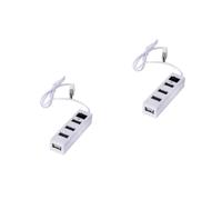 PartyKindom 2pezzi Hub Usb Professionale Porte Per Laptop Adattatore Multi-funzione Per Ufficio e Casa Sicuro e Facile Da Usare Compatibile Con Dispositivi Esterni Come Hard Disk e Mouse