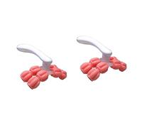 PartyKindom 2pezzi Massaggiante Per Rilassamento Muscolare Attrezzo Per Yoga e Fitness Ottimale Per Spalle e Schiena Materiale Resistente e Ergonomico Per Benessere Totale