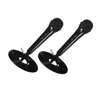 PartyKindom 2pezzi Microfono Vocale Dinamico per Canto Microfono Palmare Cablato per Karaoke Spettacoli Live Portatile per Streaming Ktv Domestico