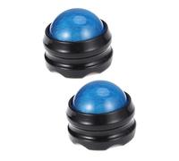 PartyKindom 2pezzi Palla Massaggiante Manuale Blu Strumento Per Automassaggio Dei Muscoli Articolazioni Portatile e Facile Da Usare Per Rilassare Muscoli e Migliorare La Circolazione