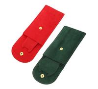 PartyKindom 2pezzi Porta Orologio Da Viaggio Custodia Protettiva Organizer Portatile Per Orologi Di Tutte Le Dimensioni Chiusura Fibbia Di Sicurezza