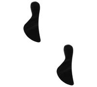 PartyKindom 2pezzi Raschiatore Professionale Per Scraping Del Corpo e Del Viso Piastra Gua Sha Per Massaggi Rassodanti Leggero e Compatto Ottimizza La Circolazione e Idratazione Della