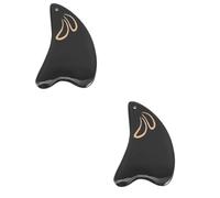 PartyKindom 2pezzi Scraper Faciale Portatile Per Massaggio Accessorio Per Massaggio Con Gua Sha Corno Di Bufalo Strumento Per Migliorare La Circolazione Sanguigna Facil Usare Trasportare