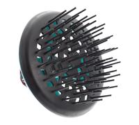 PartyKindom 2pezzi Scrubber Esfoliante Per Professionale Massaggiatore Portatile Per Capelluto Brush Per Igiene Quotidiana e Rilassamento Viaggio Confezione Da Borsa