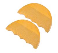 PartyKindom 2pezzi Strumenti Per Massaggio Legno Aromatico Tavoletta Gua Sha Per Massaggi Casa Facile Da Usare e Pratica Per Trattamenti Anticellulite e Rilassamento Muscolare