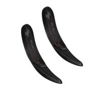 PartyKindom 2pezzi Strumento Guasha Per Viso e Corpo Penna Per Agopuntura e Trigger Point Stimolatore in Corno Di Bue Naturale Dispositivo Portatile Per Trattamento Cinese e Raschiando Stick n