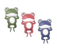 PartyKindom 3 Giocattoli da Bagnetto Carica Cartone Animato Animali da Tavolo Colorati per Regalo Sicuro e Divertente per Vasca da Bagno