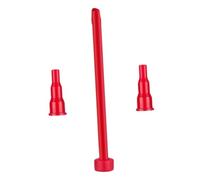 PartyKindom 3 Pezzi Adattatore Serbatoio Benzina Portatile Adattatore per ugello Potere bombola del Gas Chiave può Un beccuccio a Gas convertitore di Stufa a Gas all'aperto plastica ABS Rosso
