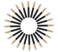 PartyKindom 30 pezzi Pennelli Mini per Labbra Occhi e Correttore Applicatore Portatile per Rossetto Pulizia Ciglia e Pori del Naso Strumenti Compatti per Viaggio e Quotidiano