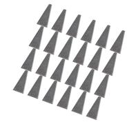 PartyKindom 30 pezzi Wedges Triangolari con Strumenti Leggeri e Multifunzionali per Spaccare e Rinforzare Manici Asce per Lavori Costruzione e Miglioramenti Domestici