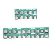 PartyKindom 30 Pz Cavo di Alimentazione Scheda USB C Modulo di Supporto della Scheda PCB a USB Tipo C a Convertitore C a Convertitore PCB per Filo a PCB