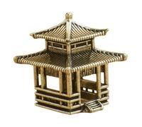 PartyKindom 3D di Padiglione in Ottone - Ornamento Decorativo da Tavolo per Spazi Moderni E Tradizionali