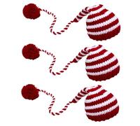 PartyKindom 3pezzi Cappello Fotografico Artigianale Per Ragazzo Ragazza Con Palla Lunga Accessorio Elegante Per Fotografie Di Ragazzo Ragazza Mesi Per Compleanni e Natale