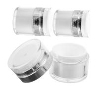 PartyKindom 3pezzi Flaconi per Subacquei Anti-goccia Dispenser Ricaricabile Doppio Strato Contenitori per Cosmetici Compatti Flaconi Portatili per Articoli da Toeletta Subacquei per Lozioni