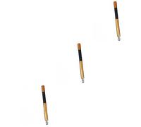 PartyKindom 3pezzi Pennino Capacitivo Per Schermi Tattili Penna Per Tablet e Smartphone Colore Oro Disegno Elegante e Funzione Precisa Per Disegnare e Prendere Appunti