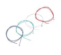 PartyKindom 4 Pezzi Cavo per fono Speleologia con un fonografo riparazione filo Guida cavi fonografici per giradischi Fornitura accessorio di ricambio per fonografo conchiglia rame