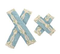 PartyKindom 4 Pezzi Coprimaniglia Per Frigorifero Imbottito, Protezione Maniglia Porta Resistente Per Elettrodomestici Cucina, Copertura Maniglia e Decorativa, Adatta a Maniglie Rotonde e Lisce