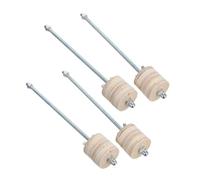 PartyKindom 4 Pezzi Guitar Clamps For Repair Adjustable Luthier Gluing Clips With Protective Slip Pads Lightweight Spool Clamps For Precise Guitar Maintenance And Crack Fixing